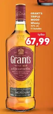 Kaufland Whisky Grant's Triple Wood 40% oferta