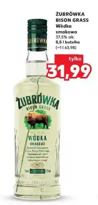 Kaufland Wódka smakowa Żubrówka Bison Grass 37,5% alk oferta