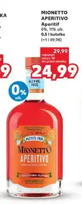 Kaufland Aperitif Mionetto Aperitivo bezalkoholowy 0% oferta