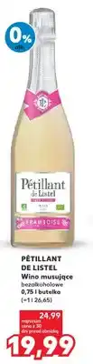 Kaufland Wino musujące bezalkoholowe Pétillant de Listel oferta