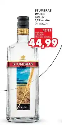Kaufland Wódka Stumbras 40% alk oferta