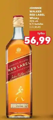 Kaufland Whisky Johnnie Walker Red Label 40% alk oferta