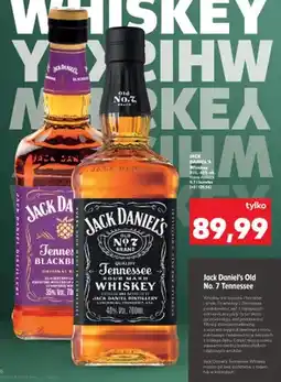 Kaufland Whiskey Jack Daniel's Tennessee Blackberry 35% oferta