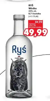 Kaufland Wódka Ryś 40% alk oferta