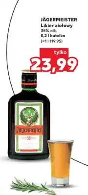 Kaufland Likier ziołowy Jägermeister oferta