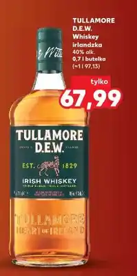 Kaufland Whiskey irlandzka Tullamore D.E.W. 40% oferta
