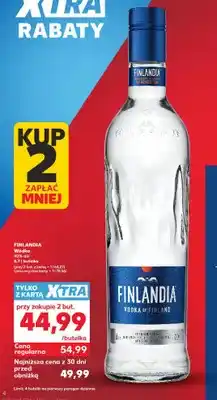 Kaufland Wódka Finlandia 40% alk oferta