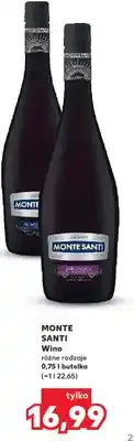 Kaufland Wino Monte Santi oferta