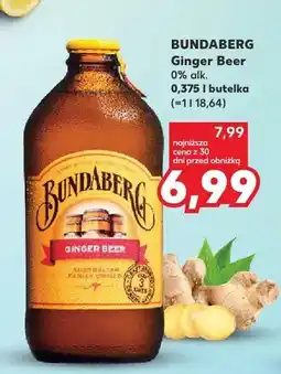 Kaufland Napój gazowany Ginger Beer Bundaberg 0% alk oferta