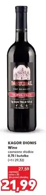 Kaufland Wino czerwone słodkie Kagor Dionis oferta