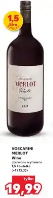 Kaufland Wino czerwone wytrawne Voscarini Merlot Veneto oferta