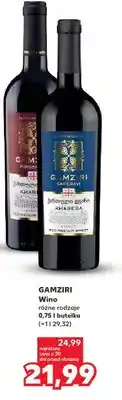 Kaufland Wino Gamziri Pirosa oferta