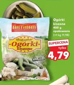 Kaufland Ogórki kiszone oferta
