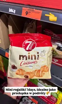Biedronka Mini rogaliki z nadzieniem kakaowym oferta