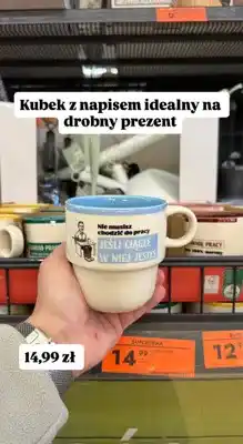 Biedronka Kubek PRL z napisem oferta