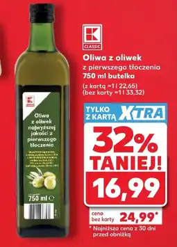 Kaufland Oliwa z oliwek K-Classic oferta