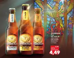 Kaufland Piwo Grimbergen Double Ambrée 5,5% alk oferta