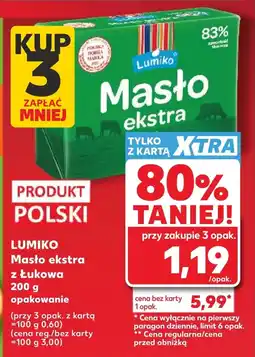 Kaufland Masło Lumiko oferta