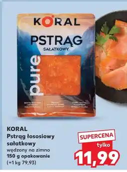 Kaufland Pstrąg wędzony Koral oferta