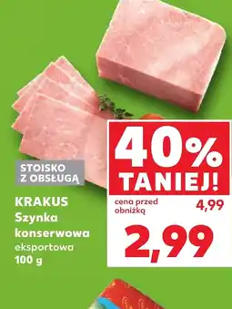 Kaufland Szynka Krakus oferta