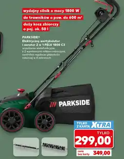Kaufland Wertykulator elektryczny Parkside oferta