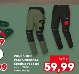 Kaufland Spodnie robocze Parkside oferta