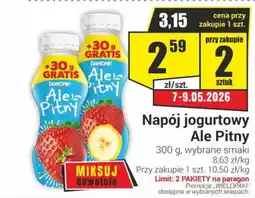 Delikatesy Sezam Napój jogurtowy Ale Pitny oferta