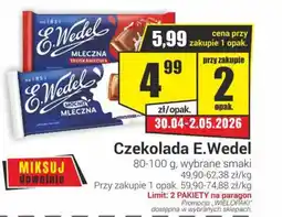 Delikatesy Sezam Czekolada E.Wedel oferta