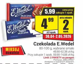 Delikatesy Sezam Czekolada E.Wedel oferta