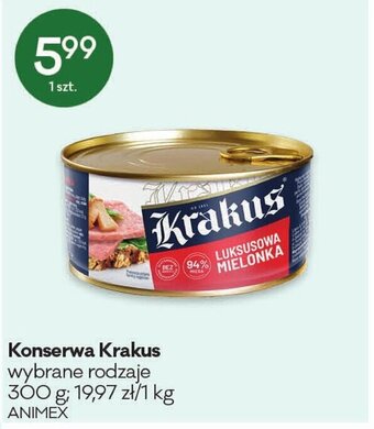 Groszek Konserwa Krakus 300g oferta