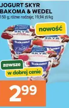 Stokrotka JOGURT SKYR BAKOMA & WEDEL oferta