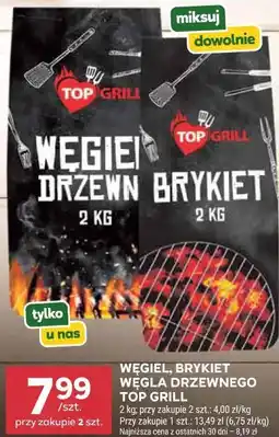 Stokrotka Węgiel, brykiet węgla drzewnego TOP GRILL oferta