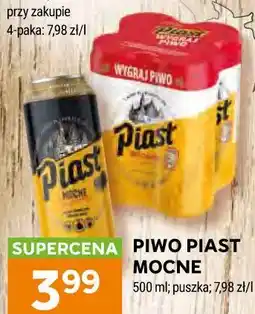 Stokrotka PIWO PIAST MOCNE 500 ml puszka oferta