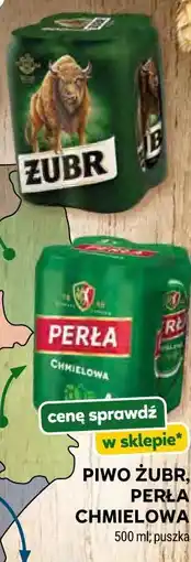 Stokrotka PIWO ŻUBR, PERŁA CHMIELOWA 500 ml puszka oferta