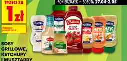Biedronka Sosy Grillowe, Ketchup I Musztardy Madero Pudliszki Roleski Kamis oferta