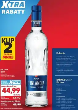 Kaufland Finlandia Wódka 40% alk oferta