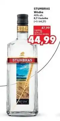 Kaufland STUMBRAS Wódka 40% oferta