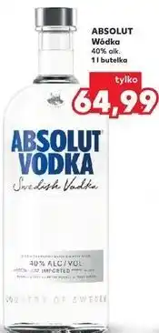 Kaufland ABSOLUT Wódka 40% alk oferta