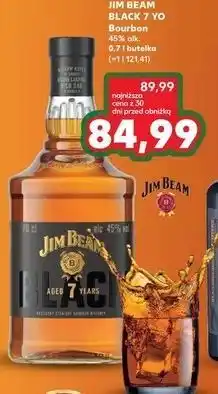 Kaufland JIM BEAM BLACK 7 YO Bourbon 45% alk oferta