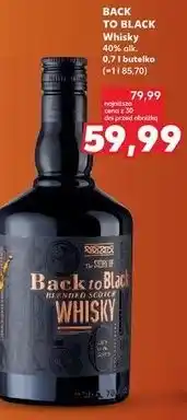 Kaufland BACK TO BLACK Whisky 40% alk oferta