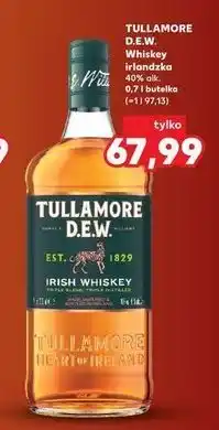 Kaufland TULLAMORE D.E.W. Whiskey irlandzka 40% alk oferta