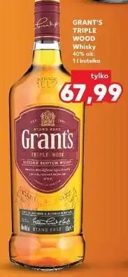 Kaufland GRANT'S TRIPLE WOOD Whisky 40% alk oferta