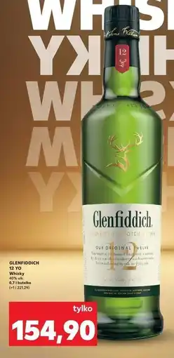 Kaufland Glenfiddich 12 YO Whisky 40% alk oferta