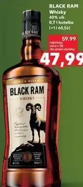 Kaufland BLACK RAM Whisky 40% alk. 0,7 l butelka oferta