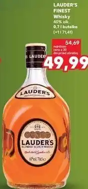 Kaufland LAUDER'S FINEST Whisky 40% alk. 0,7 l butelka oferta
