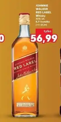 Kaufland JOHNNIE WALKER RED LABEL Whisky oferta