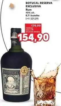 Kaufland BOTUCAL RESERVA EXCLUSIVA Rum oferta