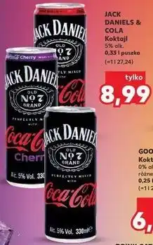Kaufland JACK DANIELS & COLA Koktajl oferta