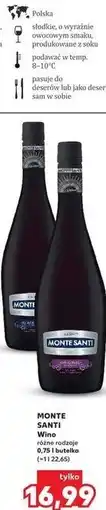 Kaufland MONTE SANTI Wino oferta