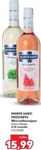 Kaufland MONTE SANTI FRIZZANTE Wino półmusujące oferta